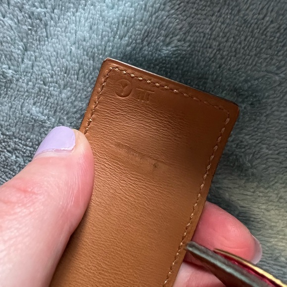 Hermes small red CDC bracelet with gold hardware - Picture 3 of 14